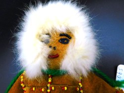 alaska fur hood face